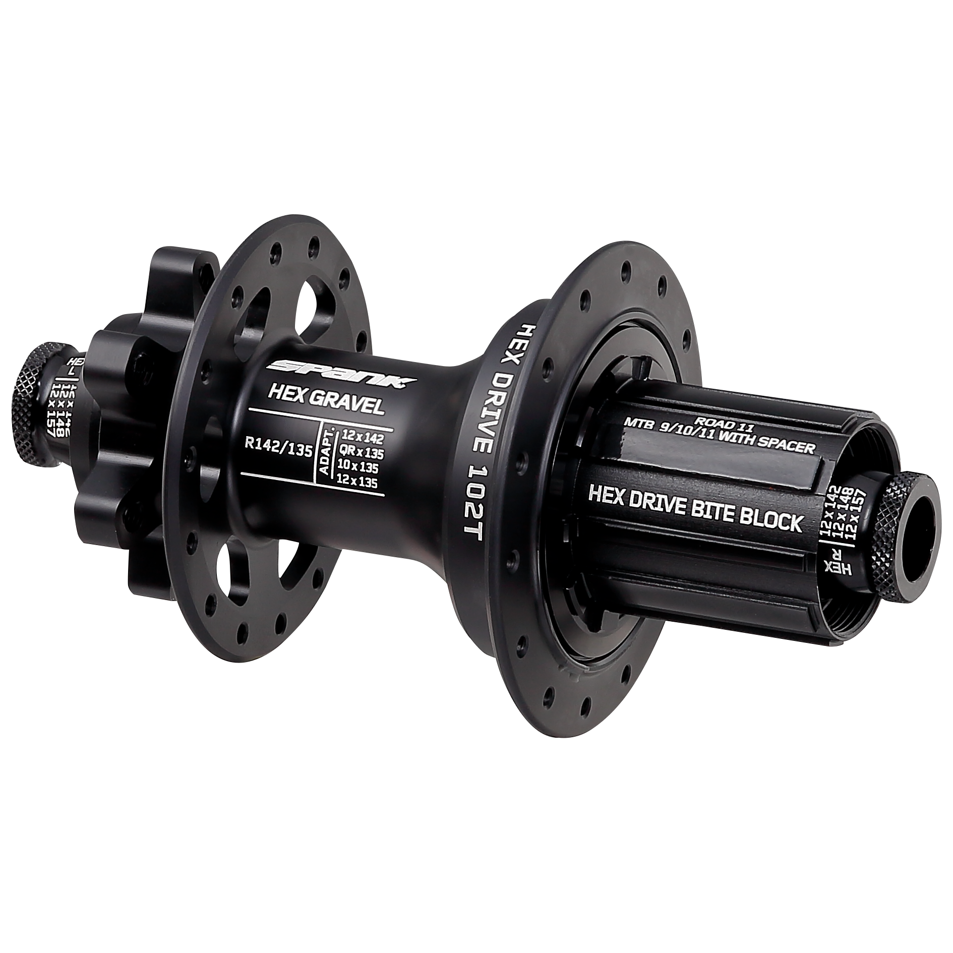 SPANK Hex Gravel Rear Hub │ The Driver for Gravel │ The Gravity