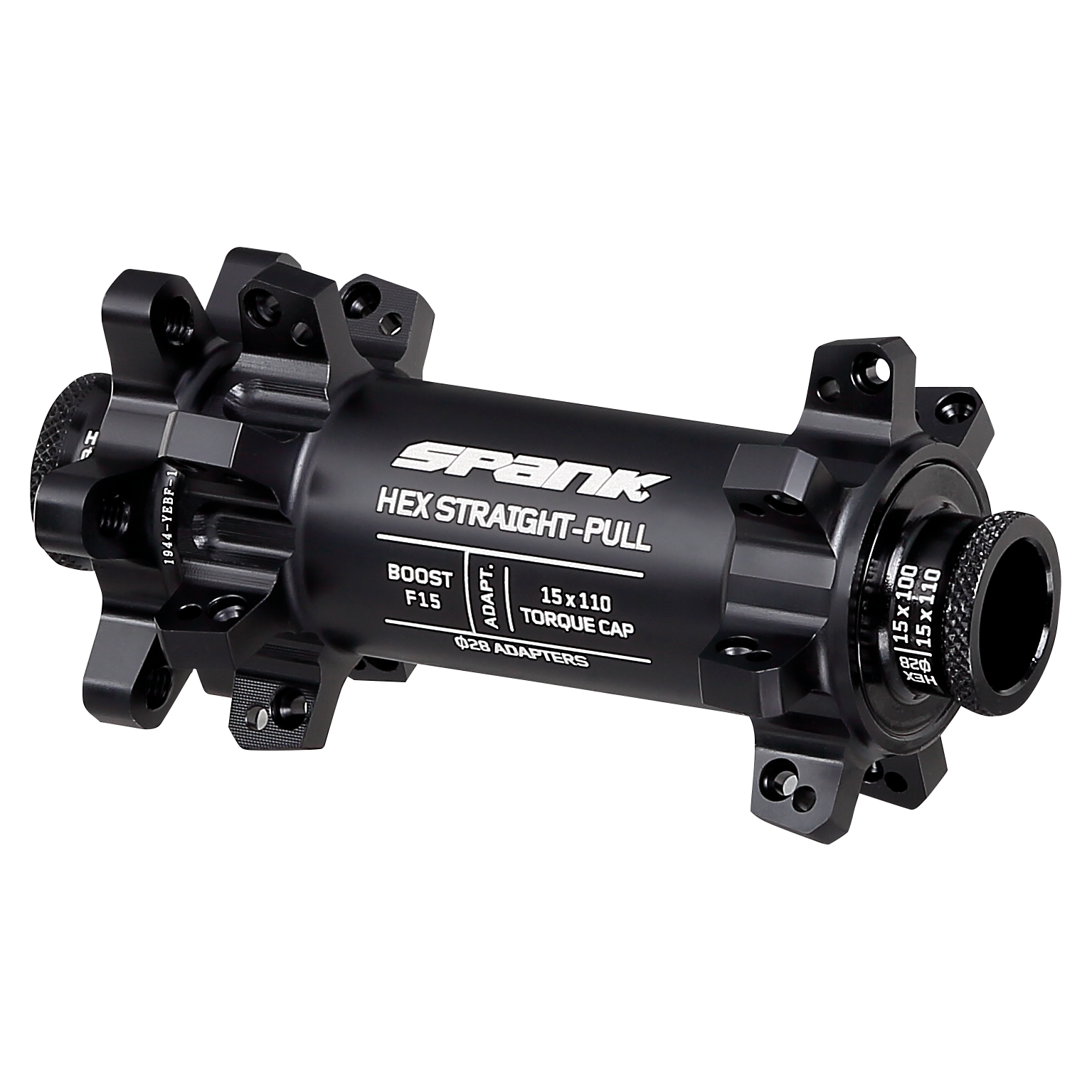 SPANK Hex Straightpull Front Hub │ Race Inspired Hub │ TGC