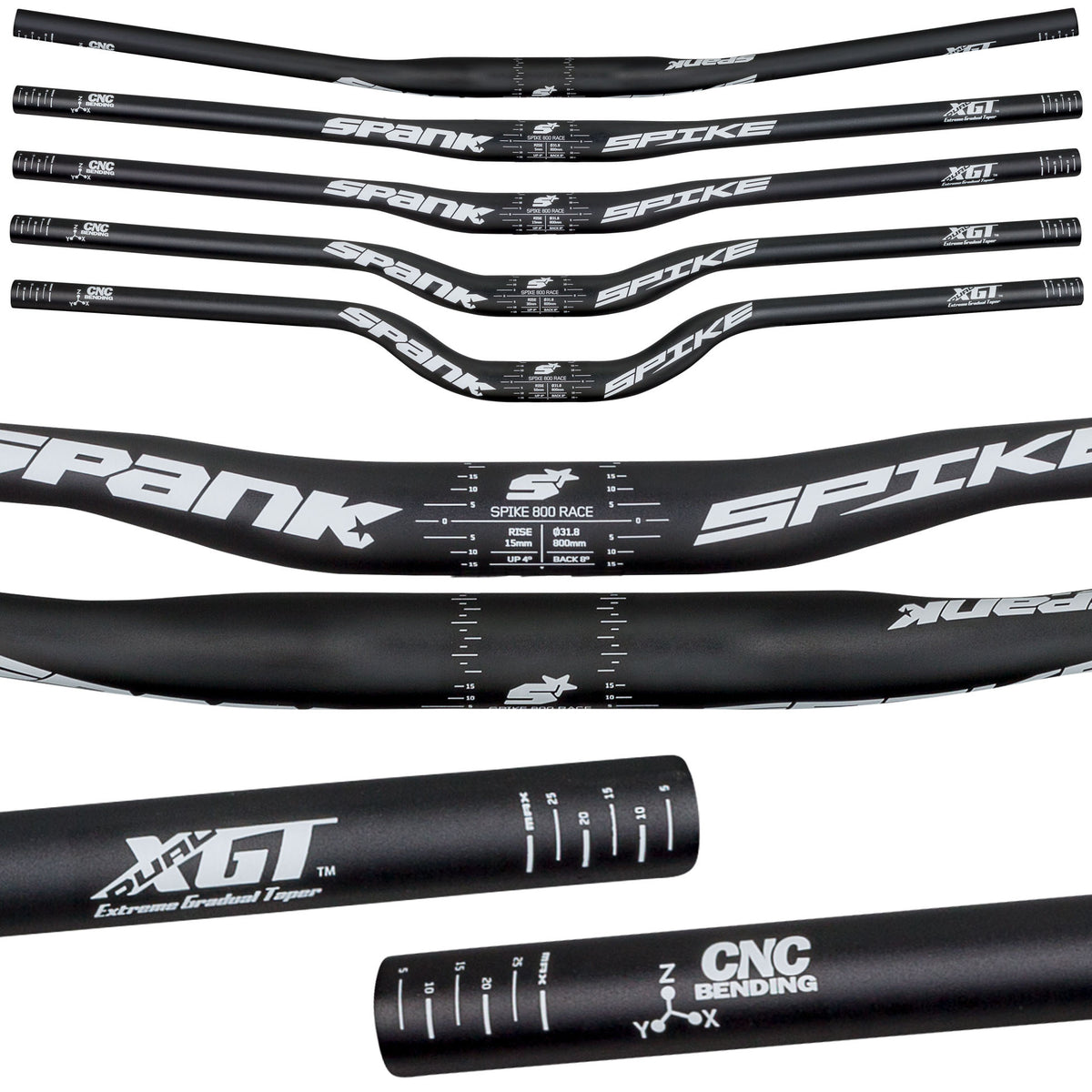 Cintre SPANK SPIKE 800 RACE Rise 30mm 800mm Rouge
