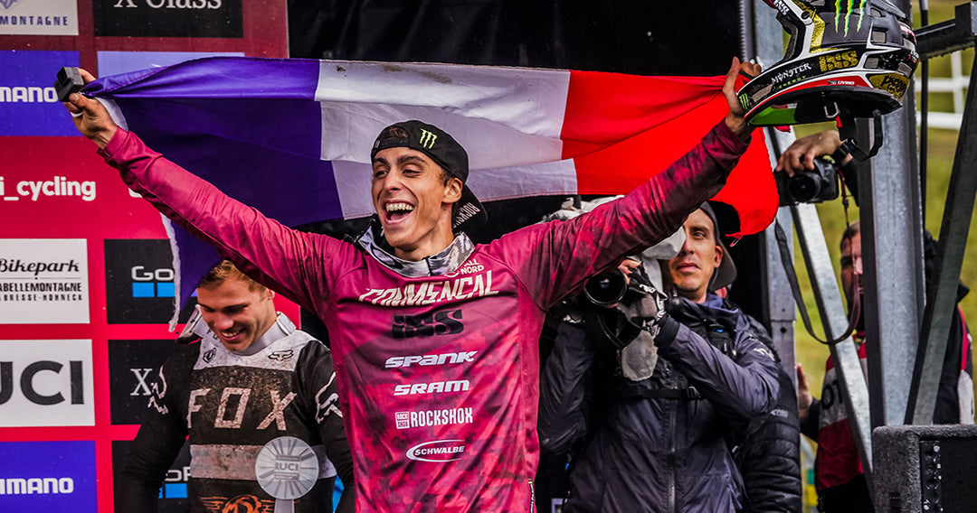 SPANK INDUSTRIES CELEBRATES BEST DH WC SEASON IN HISTORY!