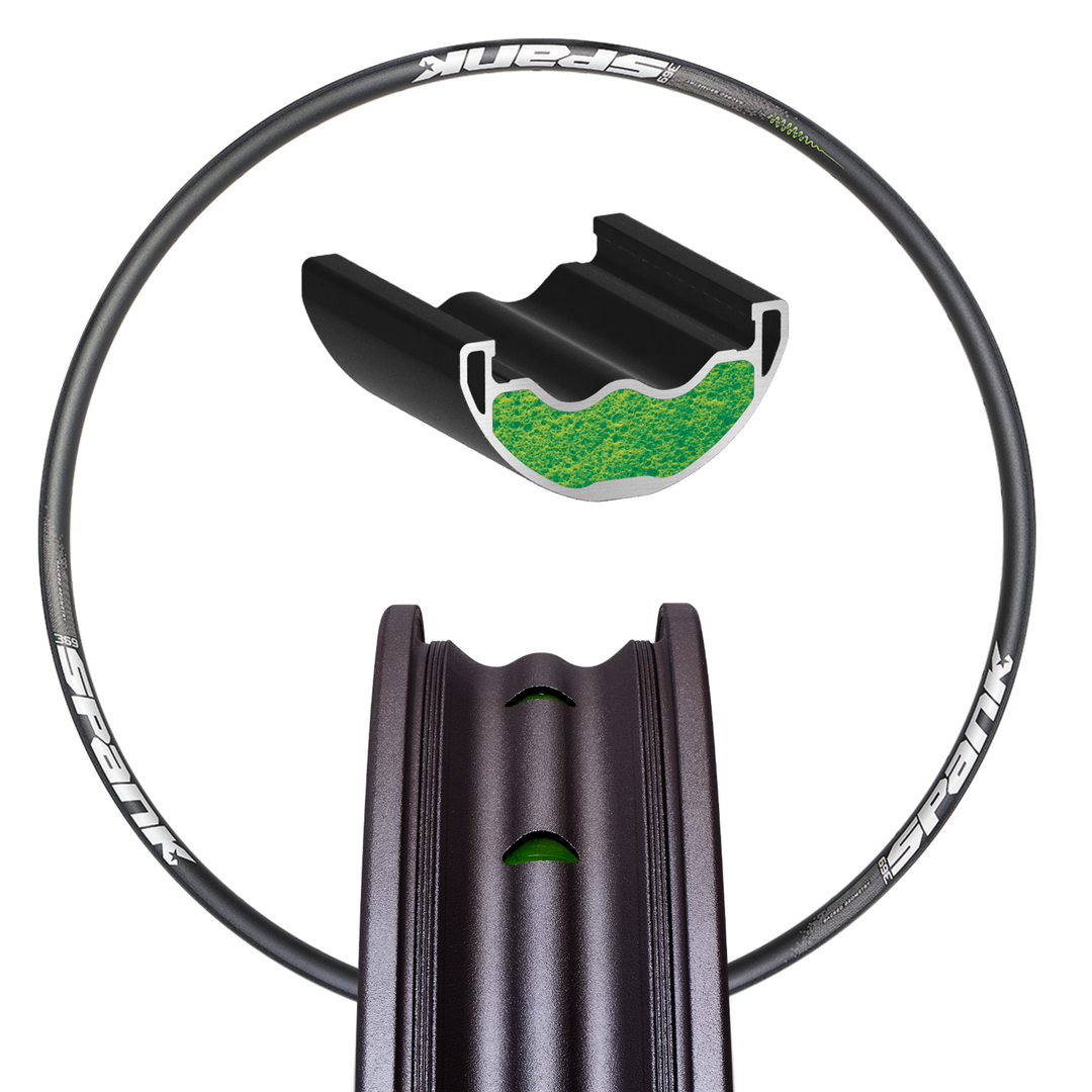 SPANK SPIKE 369 Vibrocore™ FRONT Wheel – SPANK Industries SPANK SPIKE 369 Vibrocore™ FRONT Wheel – SPANK Industries