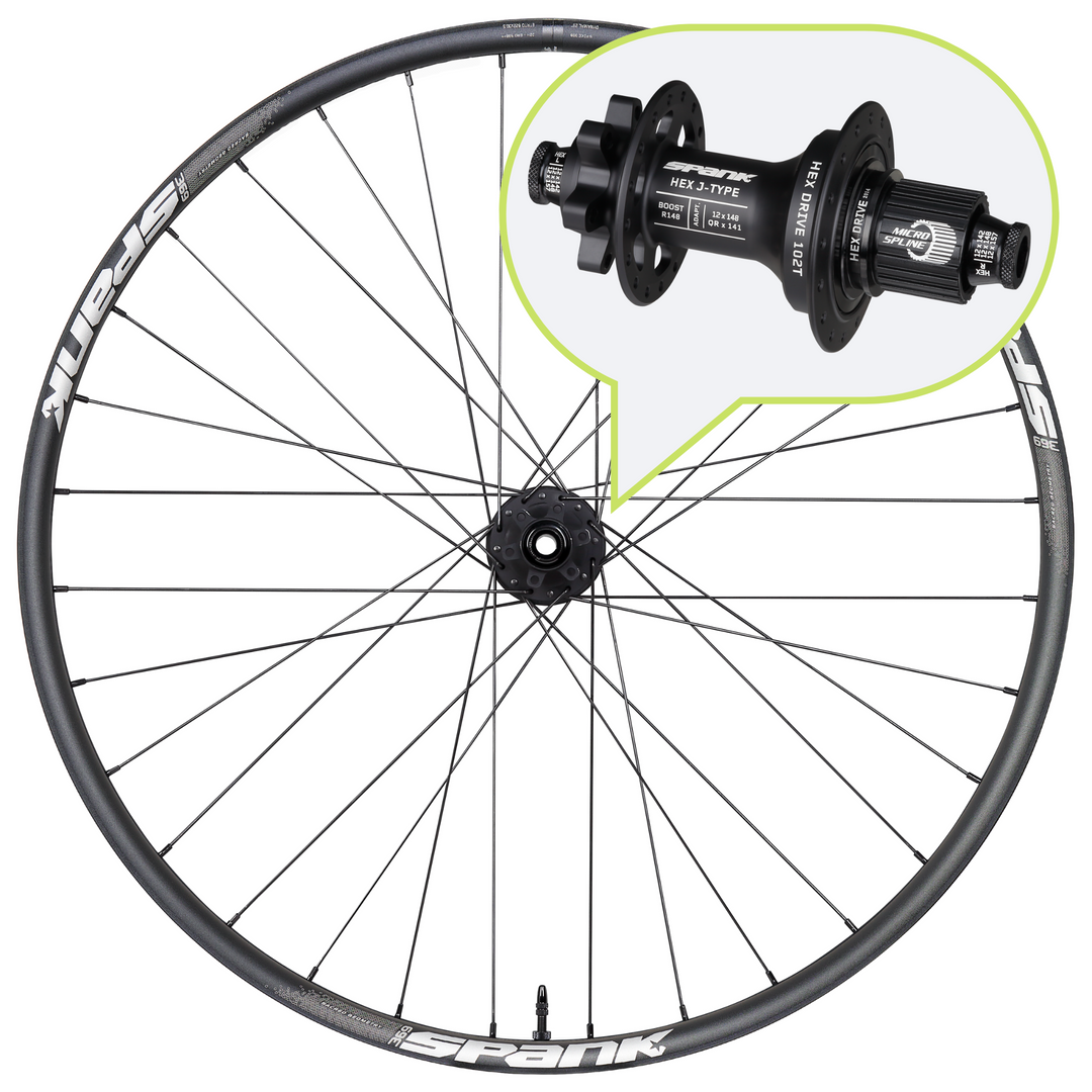SPANK SPIKE 369 Rear Wheel – SPANK Industries SPANK SPIKE 369 Rear Wheel – SPANK Industries