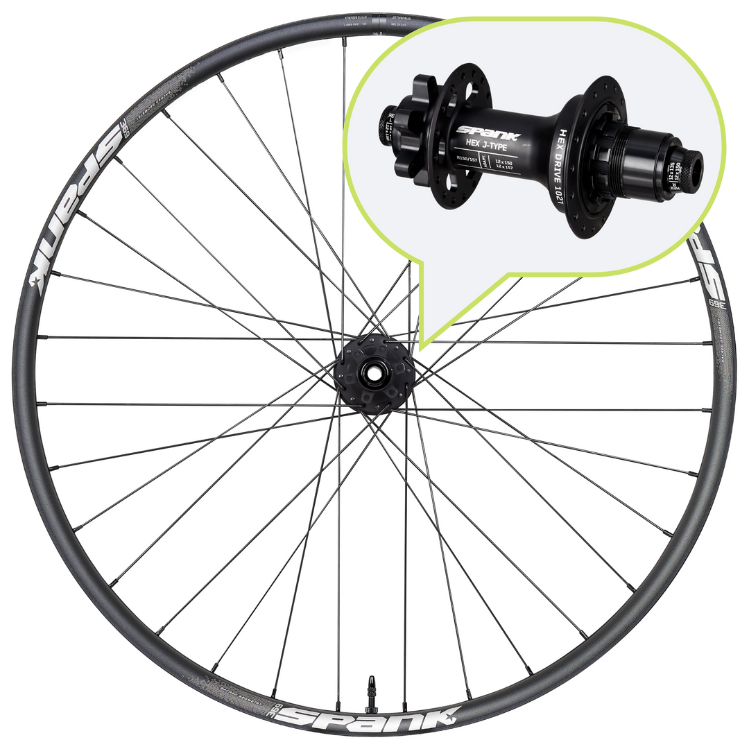 SPANK SPIKE 369 Rear Wheel – SPANK Industries SPANK SPIKE 369 Rear Wheel – SPANK Industries