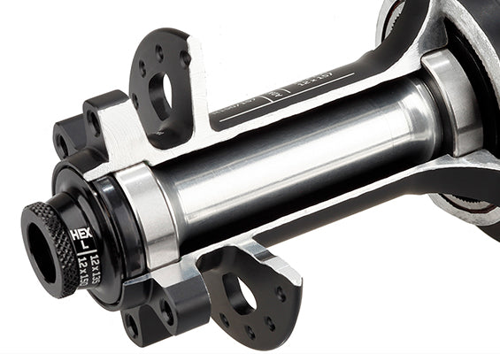 Moyeu Avant SPANK HEX J-Type 15/20 mm Boost Argent Moyeu Avant SPANK HEX J-Type 15/20 mm Boost Argent