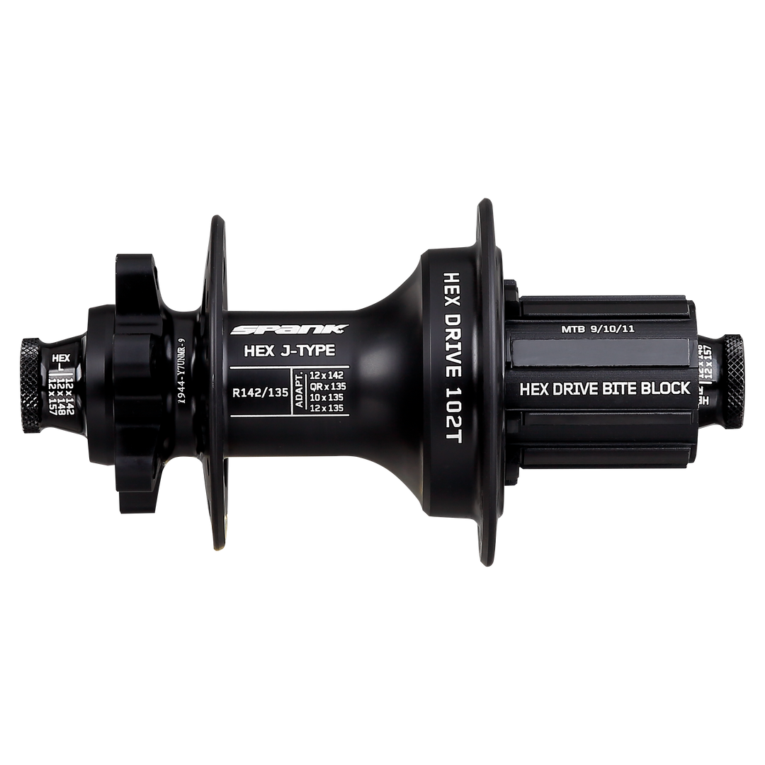 SPANK HEX J-Type Rear Hub – SPANK Industries SPANK HEX J-Type Rear Hub – SPANK Industries