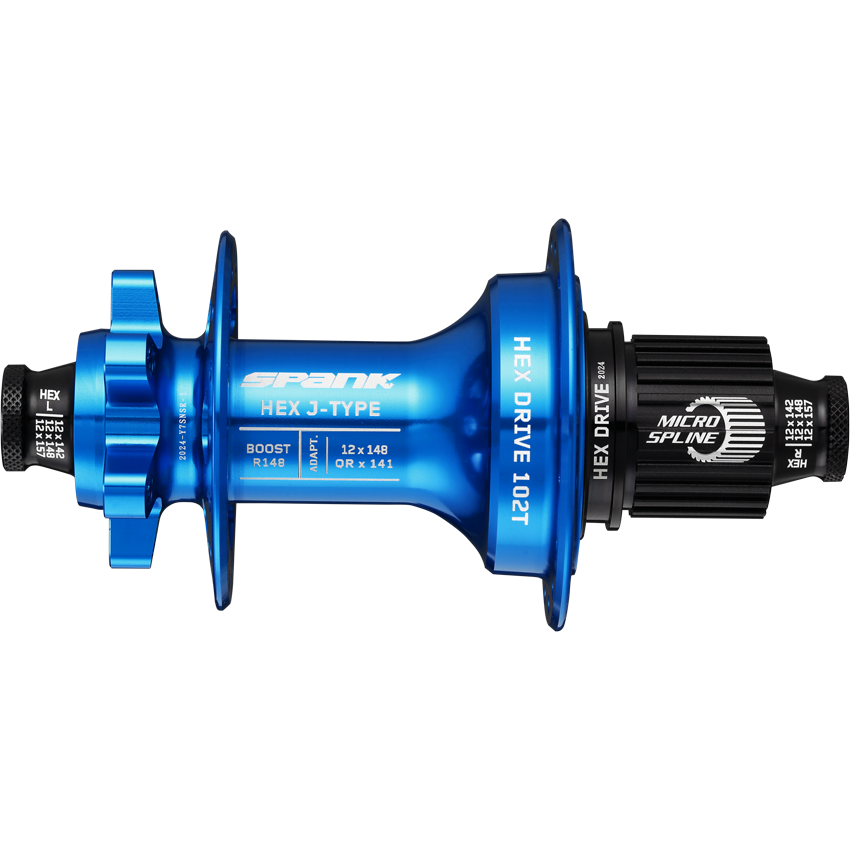 SPANK HEX J-Type Rear Hub – SPANK Industries